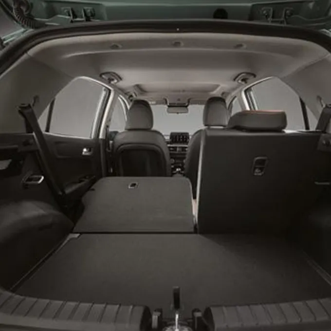 60:40 split folding rear seats